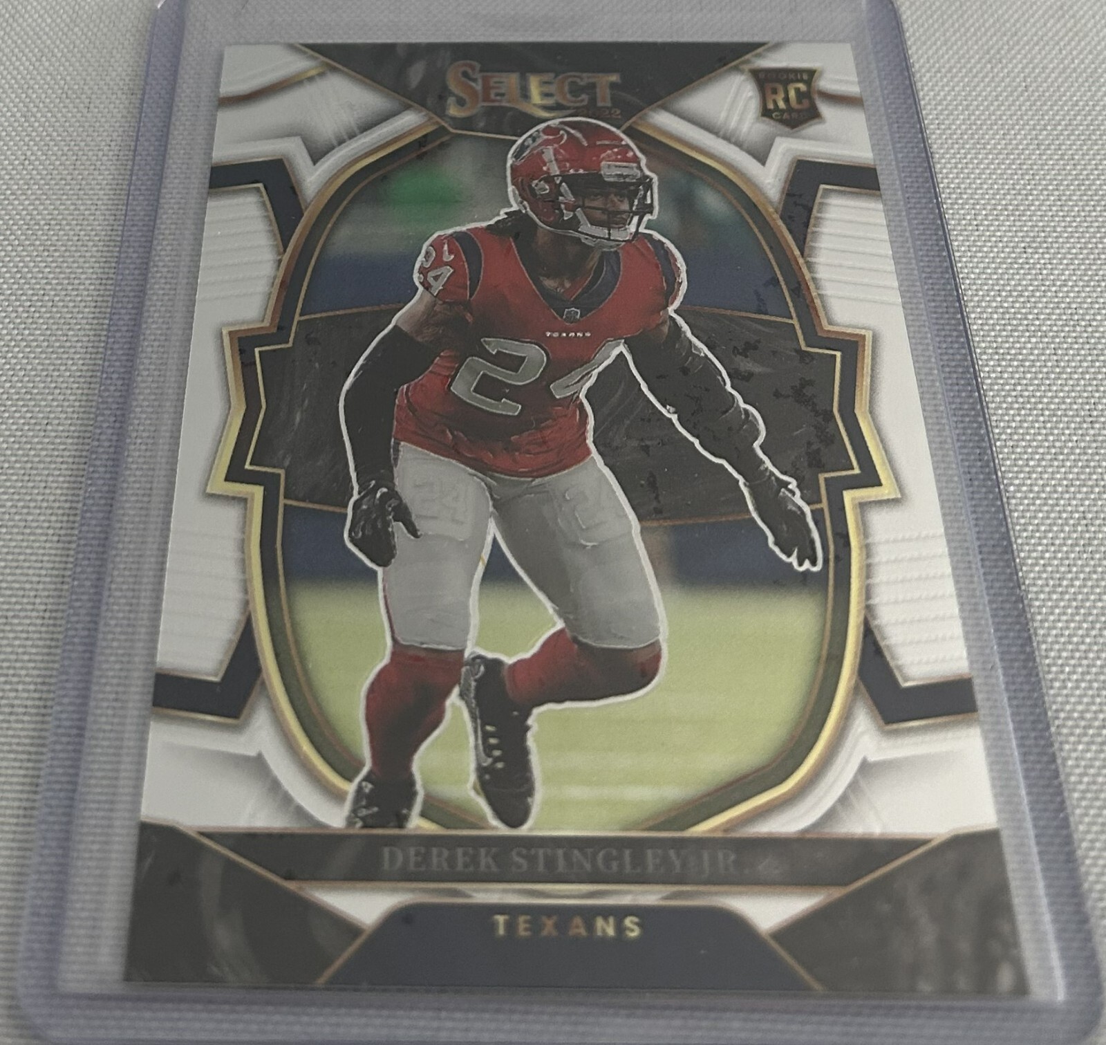 2022 Panini Select Football Derek Stingley Jr. Houston Texans Concourse Rookie