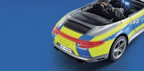 PLAYMOBIL Porsche 911 Carrera 4S Police 70066 / Enfant Fille Jeu Jouet NOEL - Photo 4/7