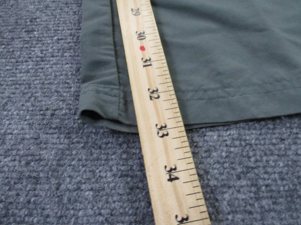 Pantalones Adidas Vintage Adulto 32 X 33 Verde Nylon Exterior Senderismo Logo Años 90 Y2K Foto 4 de 4