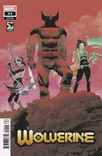 WOLVERINE #44 SHALVEY  (1:25)  MARVEL  COMICS  STOCK IMG 2024