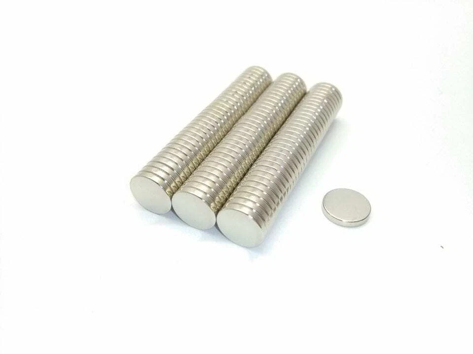 RADIAL MAGNETS Neodymium Magnet Disk N35 D3/8" x 1/16"(A) - Price is per magnet