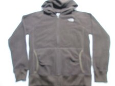 Columbia Youth Girls Size XL Fleece Jacket Brown Hooded Outerwear