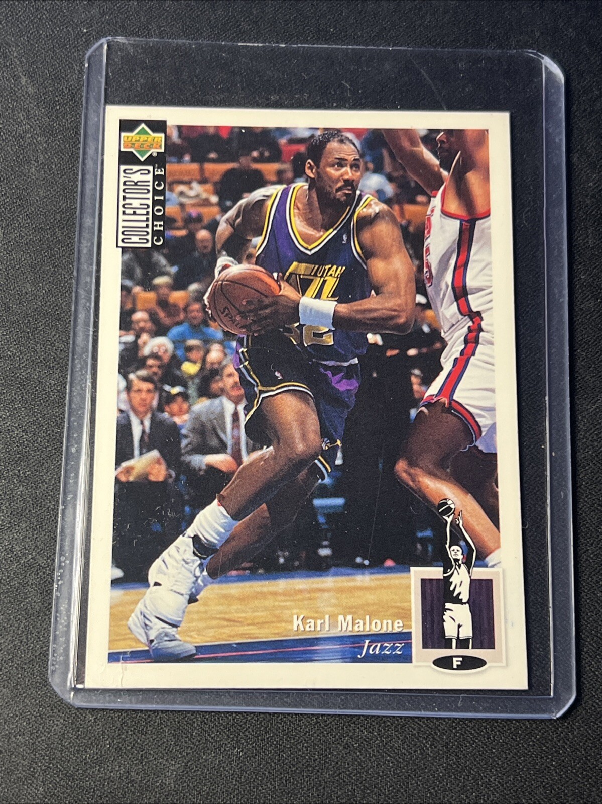 1994-95 Upper Deck Collector's Choice - Silver Signature #32 Karl Malone