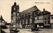 Old postcard AK SEZANNE L'�glise (490791)
