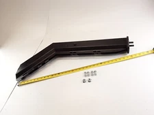 1 ONE B673025NTBK Truck Mud Flap Hanger Angled Spring Loaded Type Powdercoated