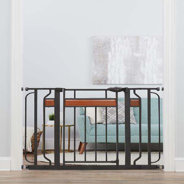 5 foot baby gate with door