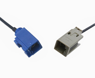 Fakra C blue 5005 Jack to GT5-1PP HRS grey male Cable Car Radio Antenna 0.5~15ft