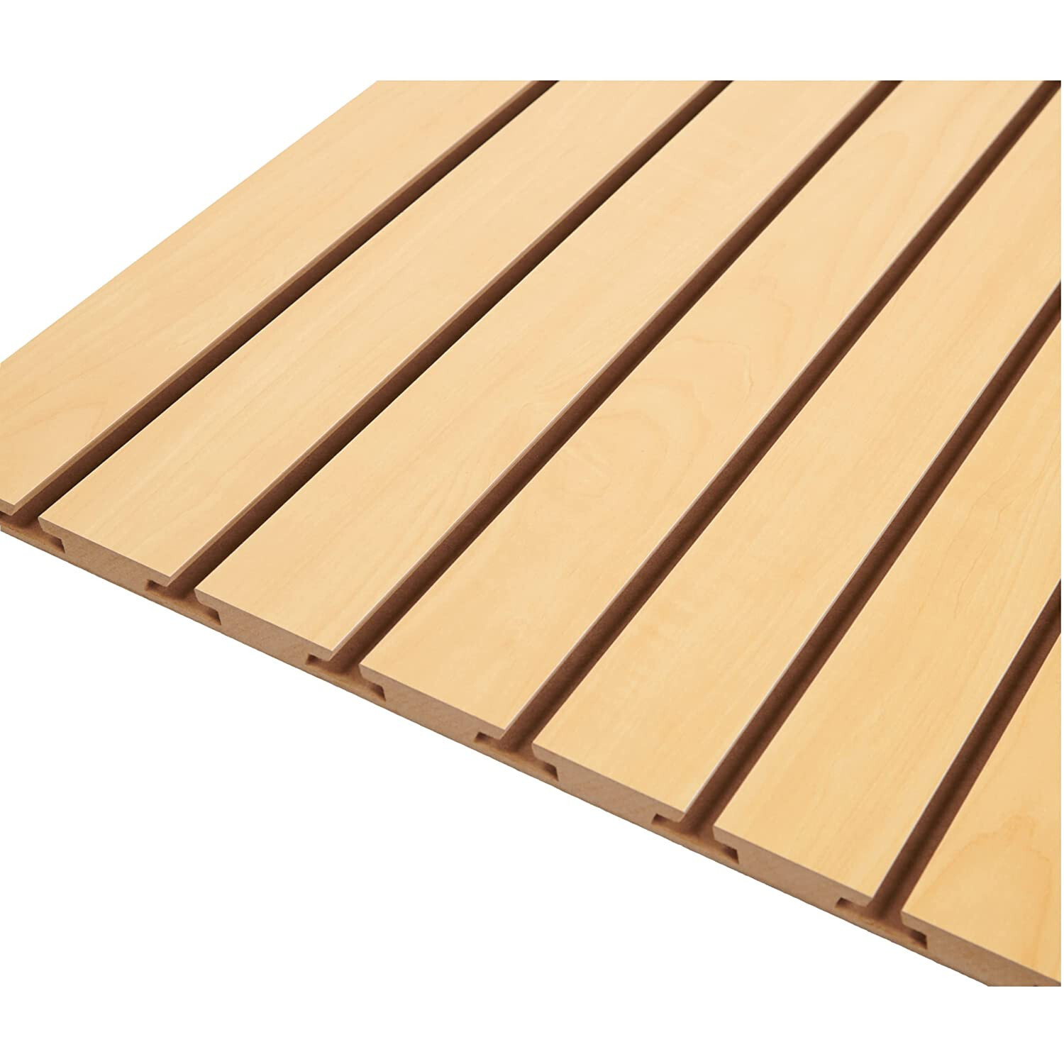 2 Slatwall Easy Panels 4' x 2' Horizontal Maple Fiberboard Panel eBay