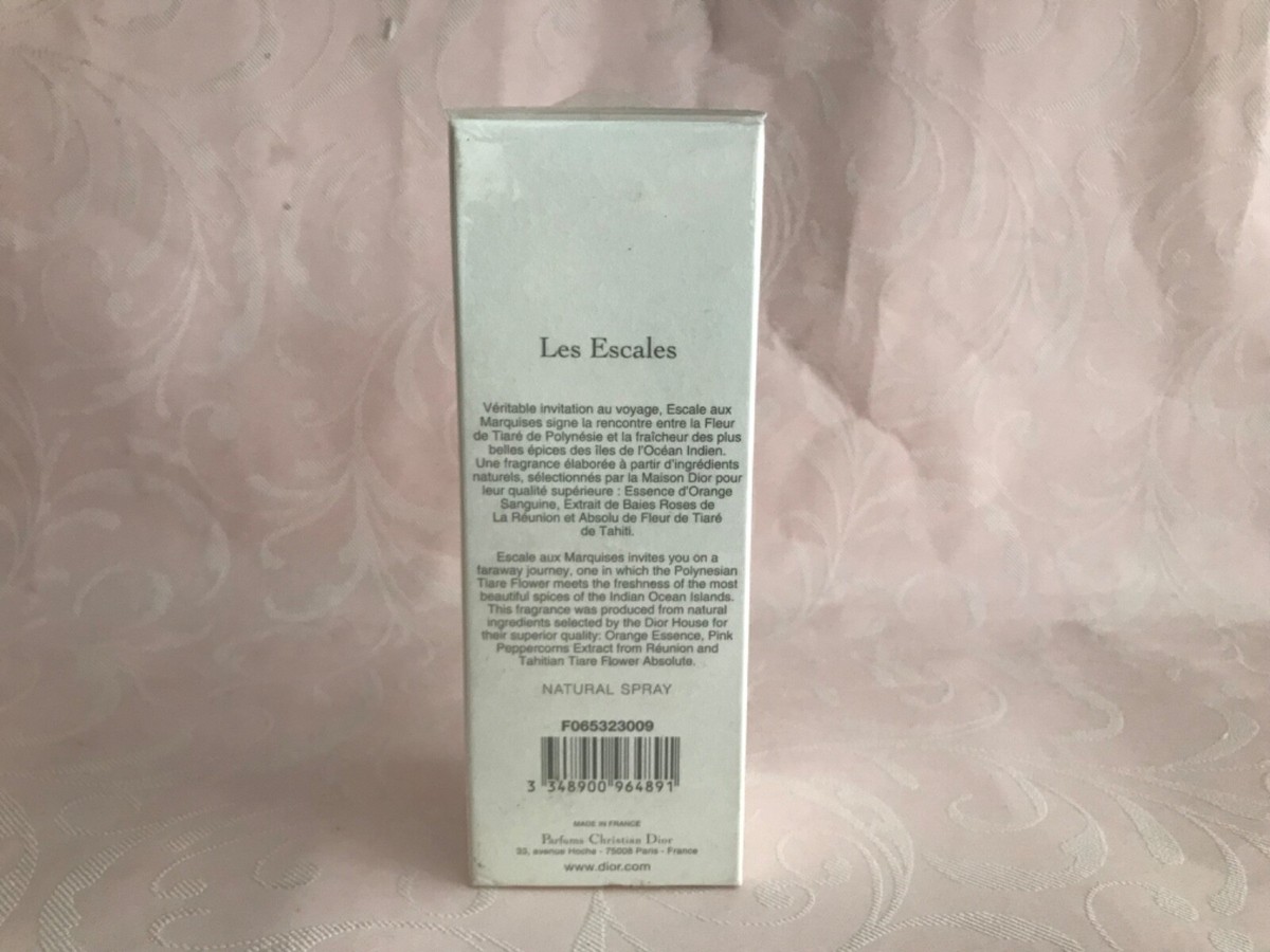 Dior Escale Aux Marquises edt 75ml FL Oz new sealed