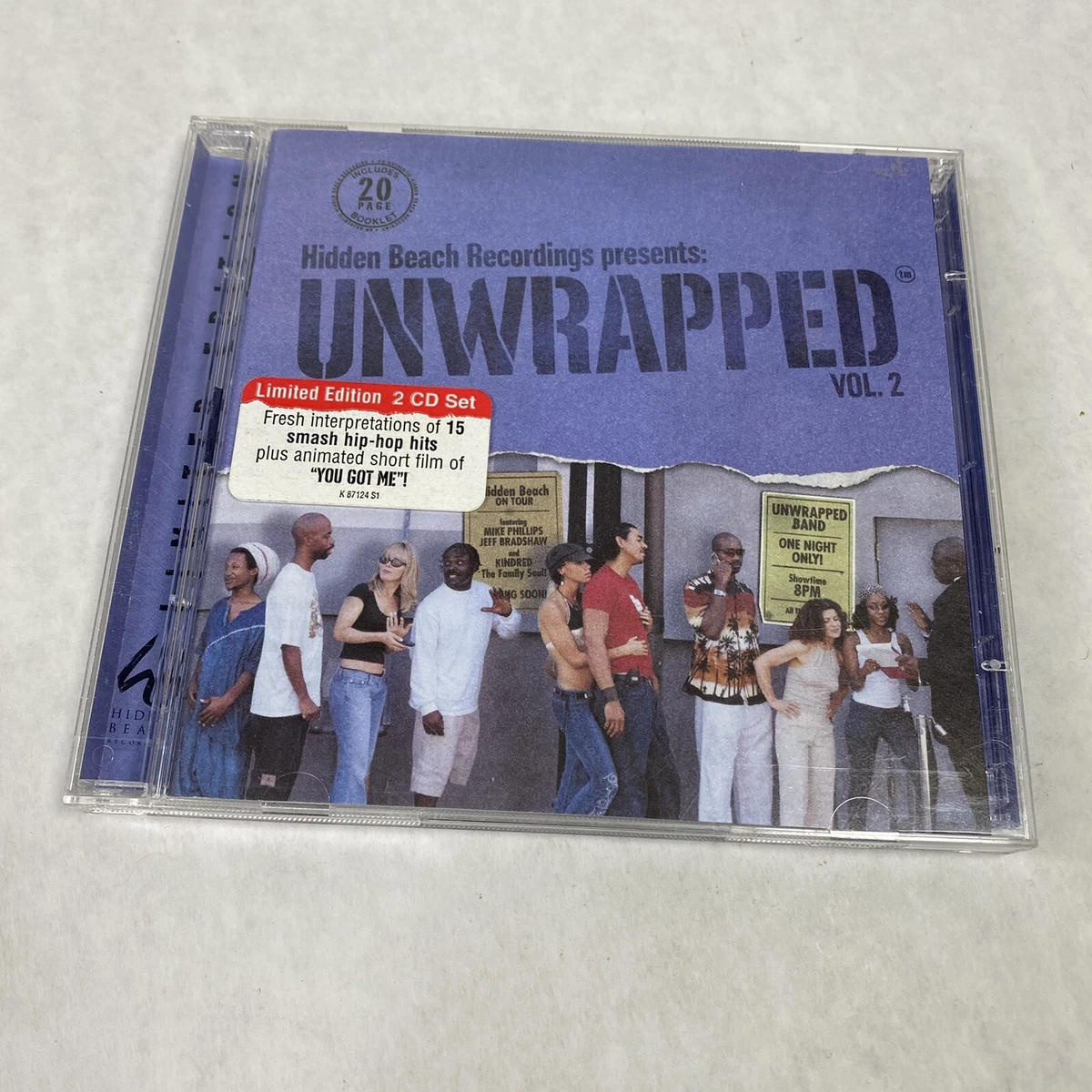Unwrapped Vol 2 Hidden Beach Recordings CD Limited Edition First Print - TESTED