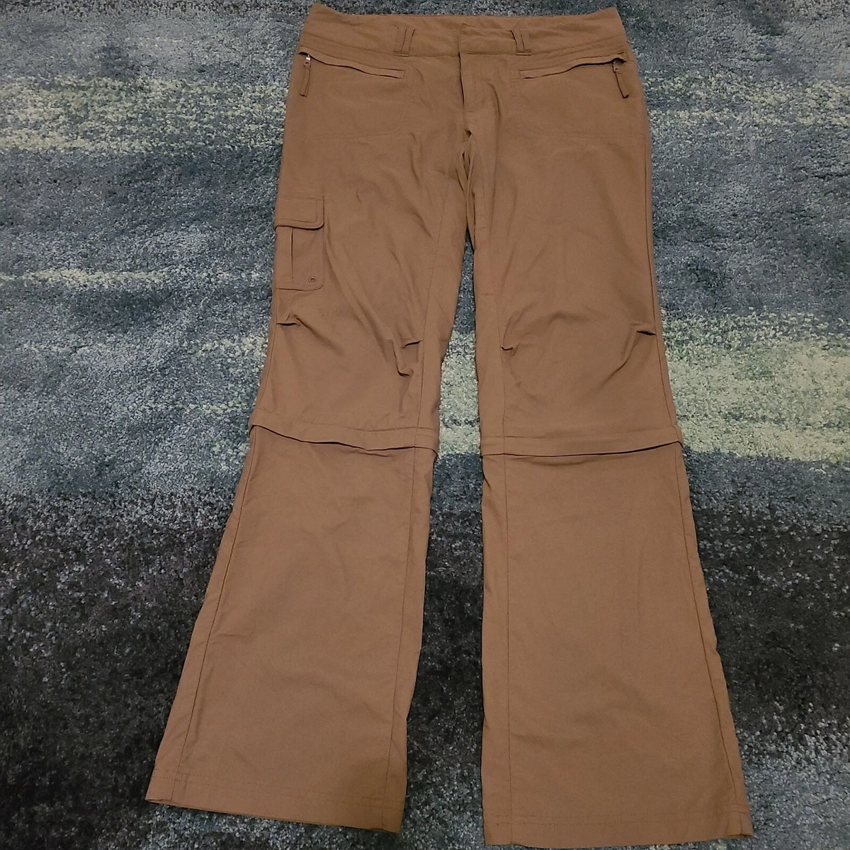 REI Women s Convertible Pants Zip To Capris Size 8 UPF 50 Cargo