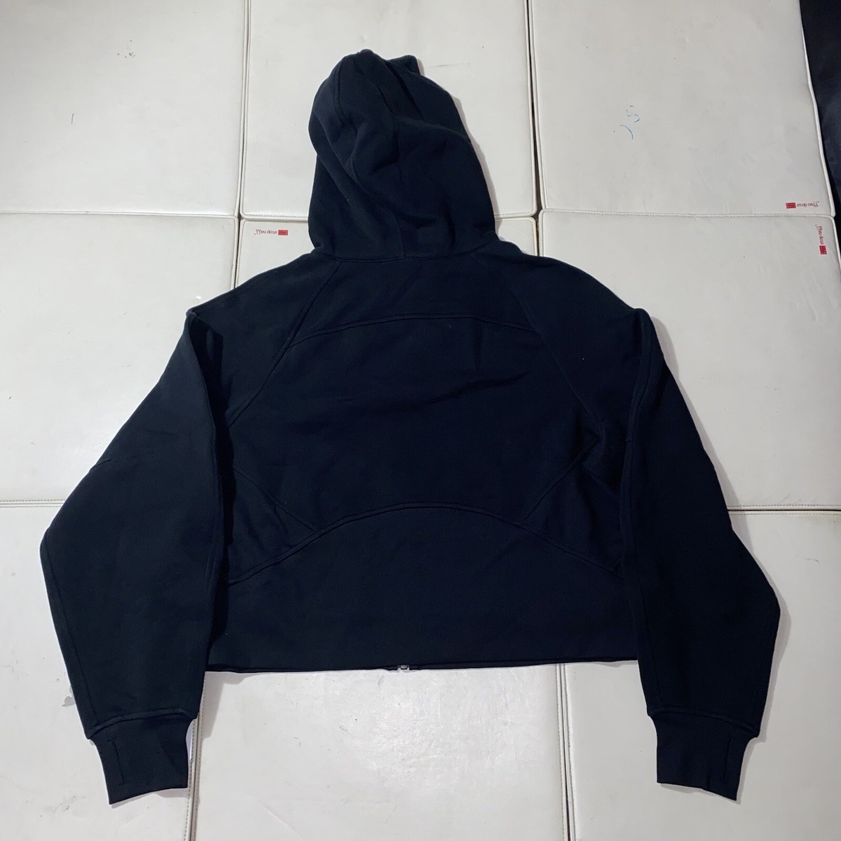 NWT Lululemon Scuba Oversized Full Zip Hoodie Size M/L Black
