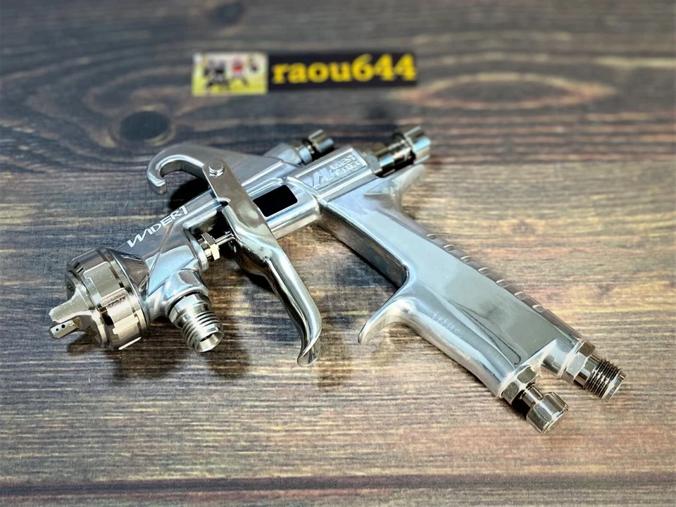 Pistola pulverizadora de alimentación de succión sucesora ANEST IWATA WIDE1-10E1S 1,0 mm W-101-101S Foto 3 de 4