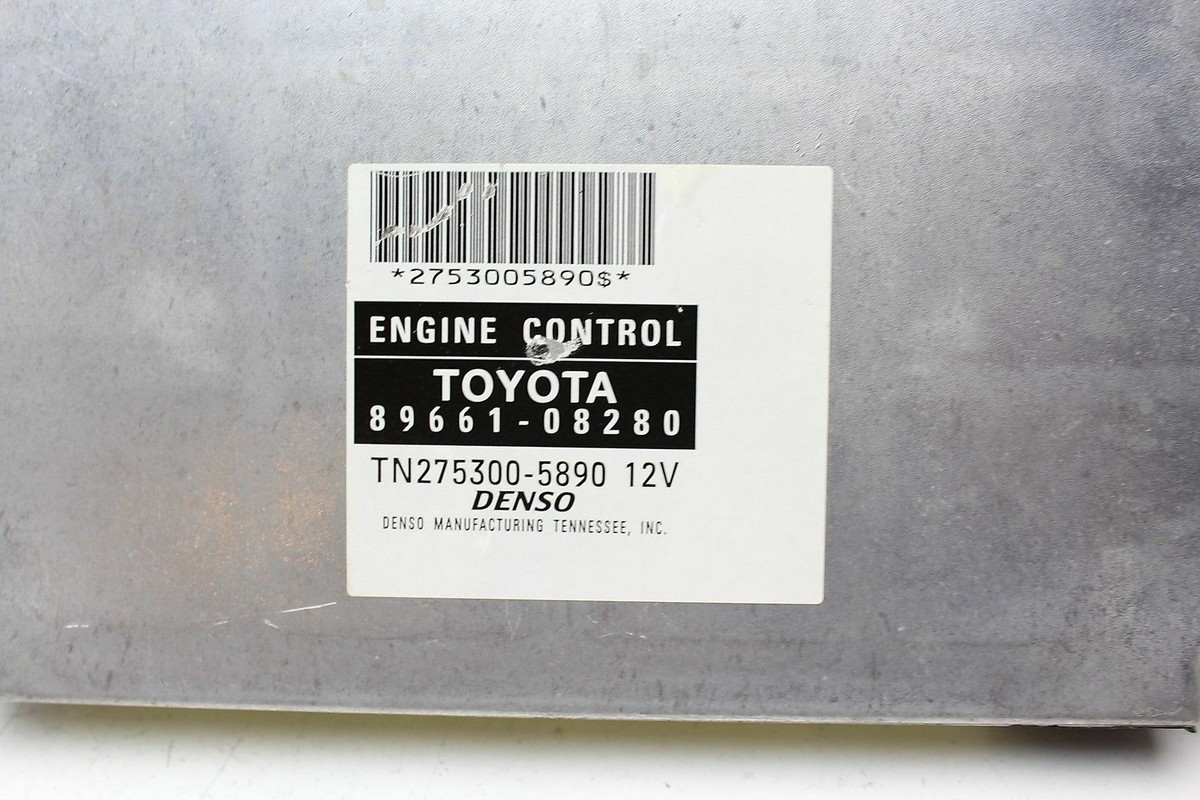 09 10 SIENNA 89661-08280 COMPUTER BRAIN ENGINE CONTROL ECU ECM EBX 