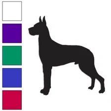 Great Dane Dog, Vinyl Decal Sticker, Multiple Colors & Sizes #1964
