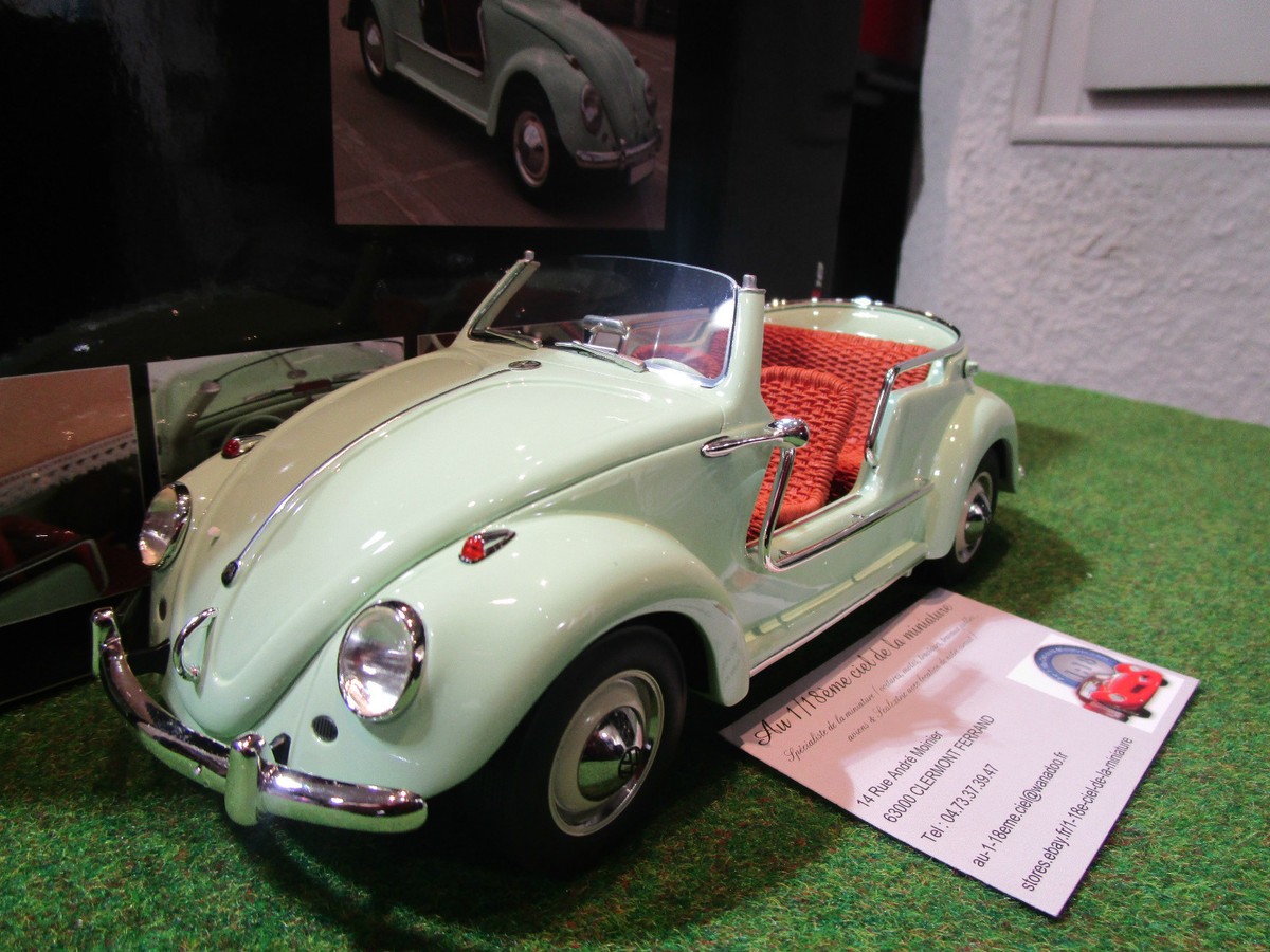 VOLKSWAGEN COCCINELLE CABRIOLET JOLLY au 1/18 SCHUCO 450008000