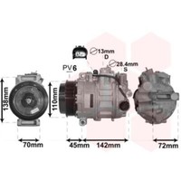 Kompressor Klimaanlage Passend FüR Mercedes-Benz C-Klasse W204 S204 R172