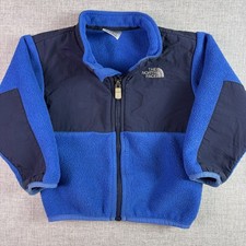 North Face Denali Jacket Size 12-18 Months Kids Youth Children Blue Infant