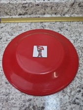 Red Flying Disc Frisbee Brutus Buckeye Mascot