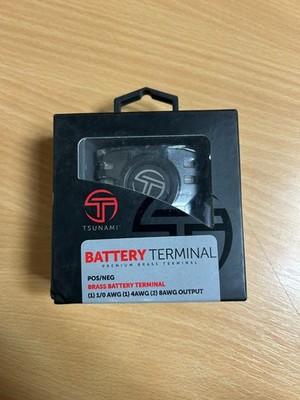 Tsunami TSX-BAT1 - (1) 1/0 AWG (1) 4AWG (2) 8AWG Output Battery Terminal
