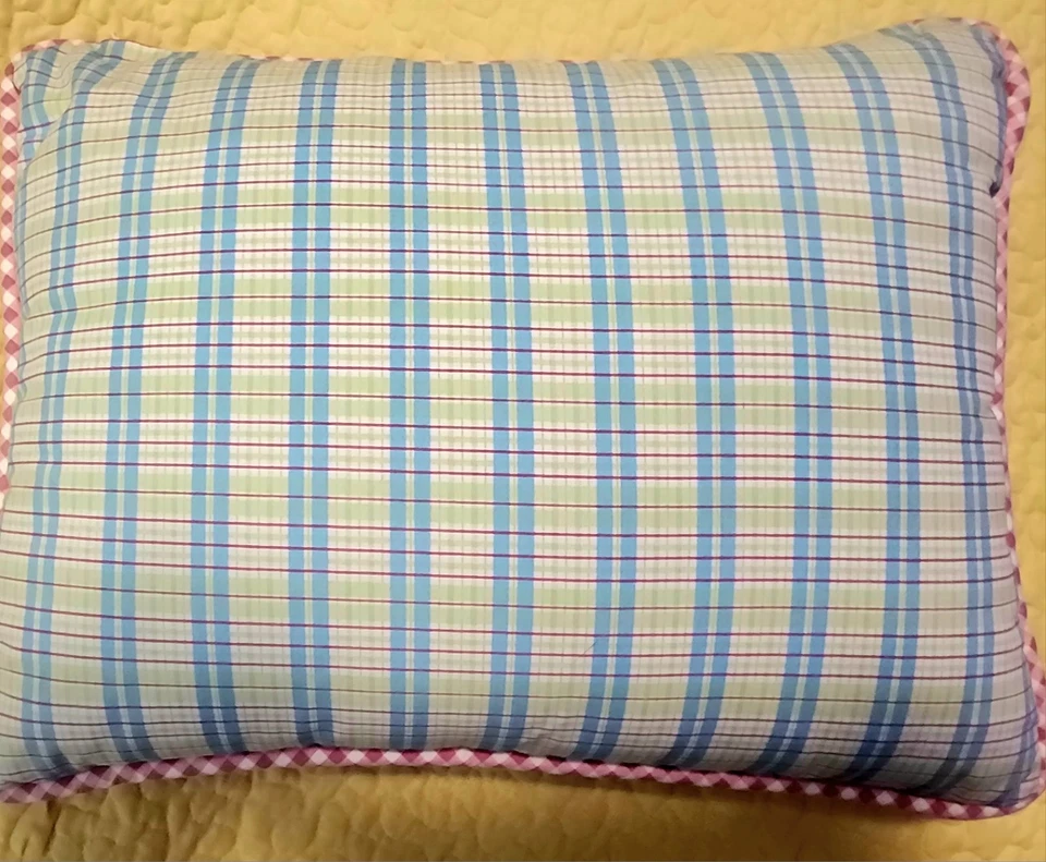 Lilly Pulitzer Grand Armee The Breakers Vtg Custom 12X16 Pillow Piped Trimmed  - Image 3 of 4