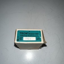 NEW LOT OF 10 BUSSMANN TRON FNQ-1 AMP 500VAC CLASS CC TIME DELAY FUSE New Box