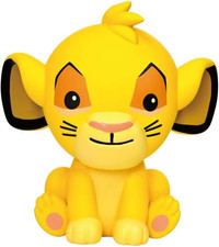 Lion King Simba PVC Coin Bank, 8.5 In
