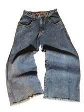 Vintage 90s JNCO Girlie Stuff Double Wide Leg Jeans