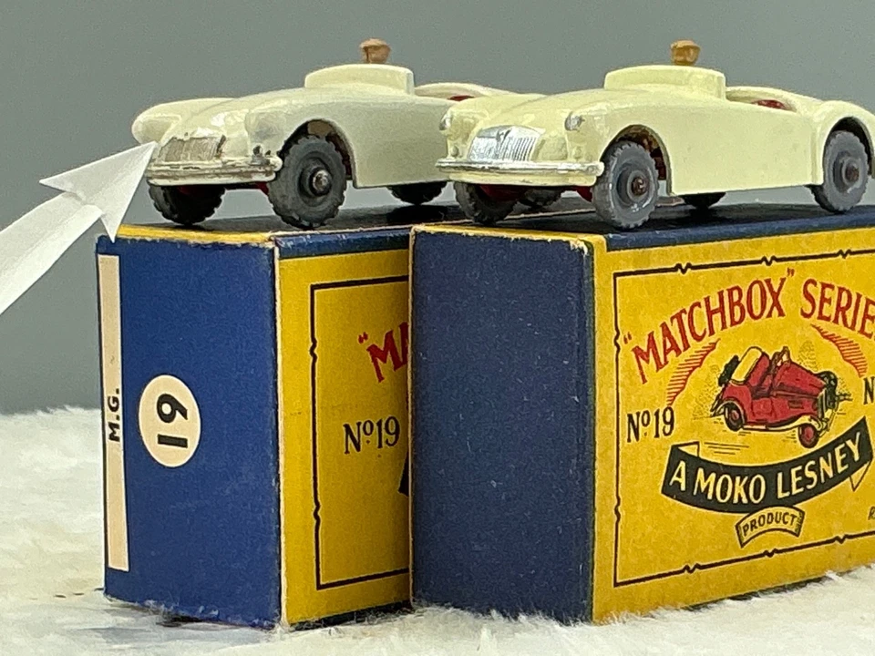 Matchbox Lesney#19B,MG,"GOLD TRIM"n,MINT,B4 Box all Original - Image 2 of 4