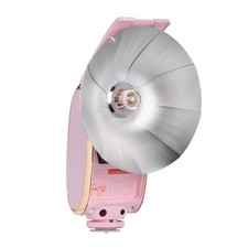 Flashpoint FlashBack Lux Senior Retro Camera Flash Pink , Godox Lux Senior