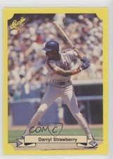 1987 Classic Update Yellow Travel Edition Darryl Strawberry #122 0e3