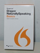 SEALED Nuance Dragon Naturally Speaking Ver. 13 Basics Software With Microphone