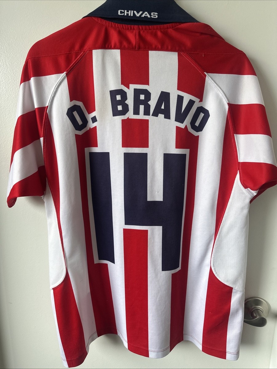 ビジャレアル　2005/06ユニホーム Chivas JVC 2003/04 Omar Bravo Jersey Sublimada Size Large | eBay