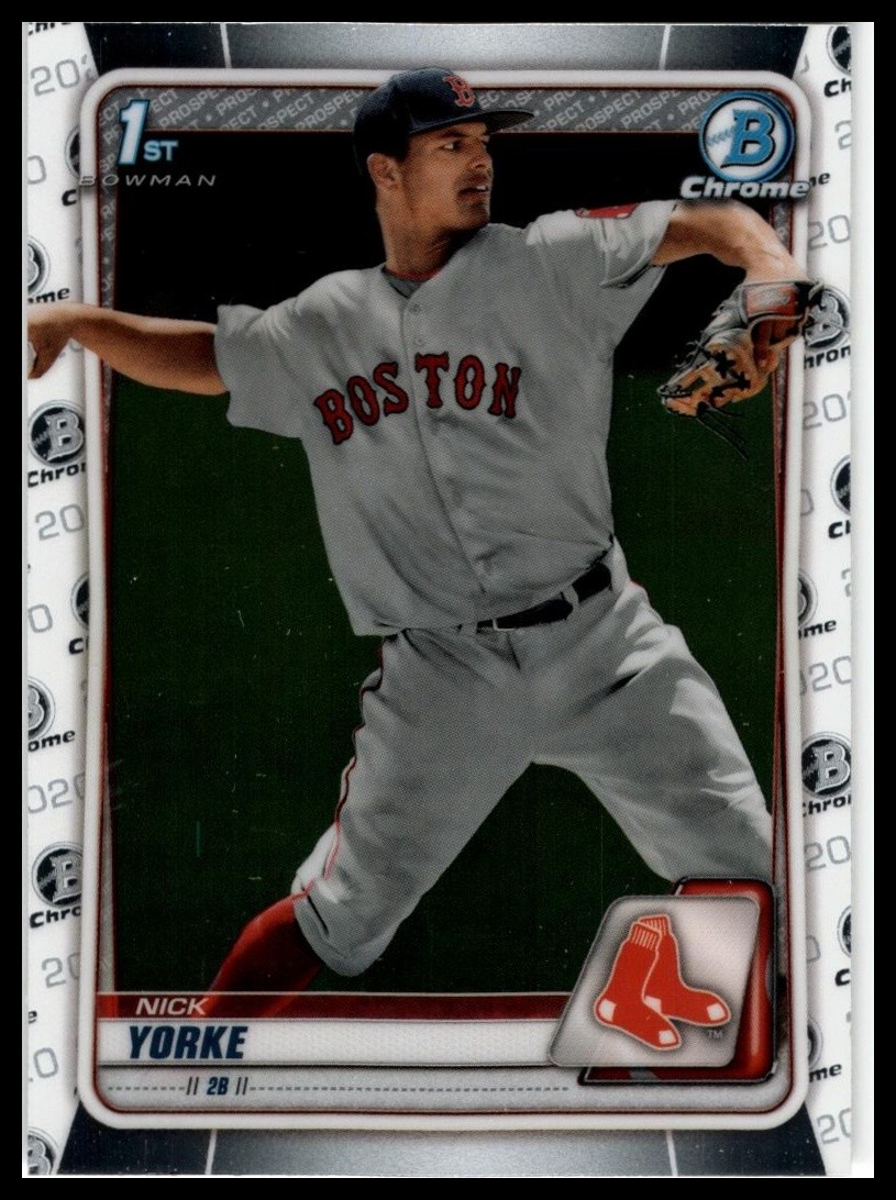 2020 Bowman Draft #BD-29 Nick Yorke Chrome
