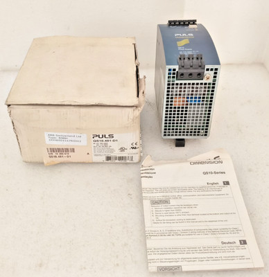 PULS Schaltnetzteil POWER SUPPLY QS10.481-D1 100-240 VAC 48-56 VDC NEU