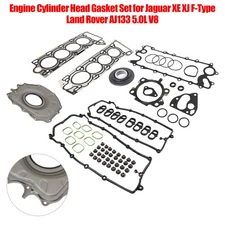 Engine Cylinder Head Gasket Set Fit Jaguar XE/XJ F-Type Land Rover AJ133 5.0L V8