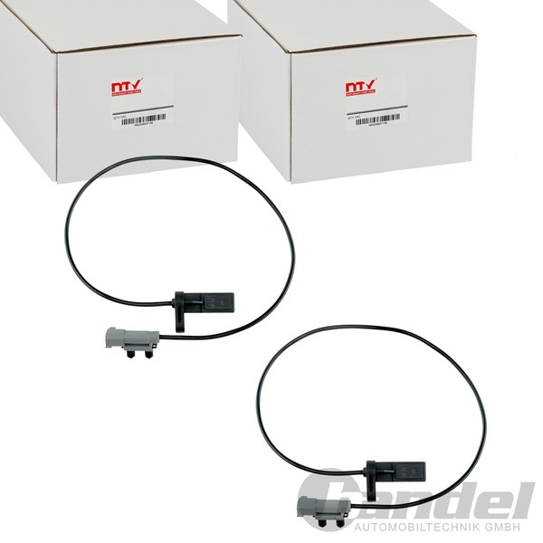 2X NTY ABS-SENSOREN Hinten Beidseitig Passend FÜR Jeep Commander Grand-image