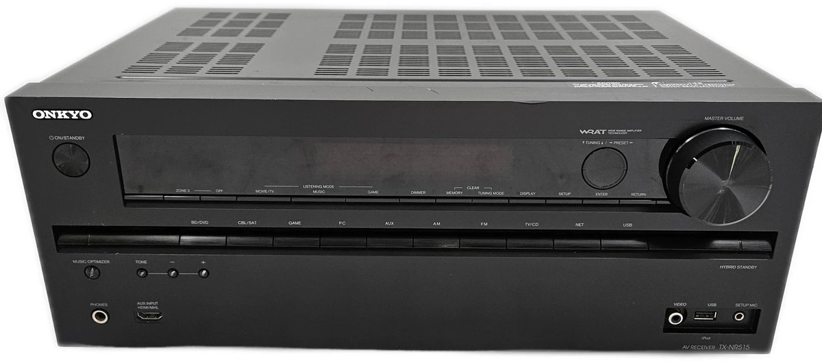 ONKYOアンプ TX-NR515 Onkyo TX NR515 7.2 Channel 130 Watt Receiver for sale online