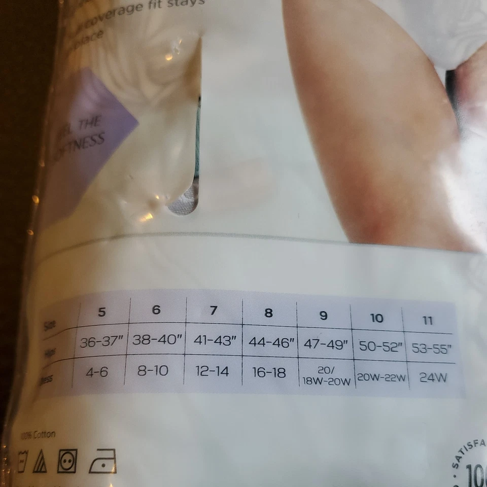 Ropa interior corta Jockey Elance 100 % algodón - para mujer talla 9 - nueva - ¡Paquete de 3 verdes! Foto 4 de 4