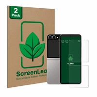 2X Screenleaf Displayschutzfolie FüR Samsung Galaxy Z Flip 6 (Display+Kamera)