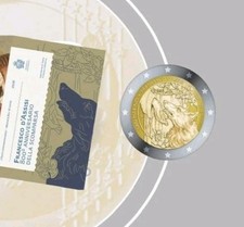 2 euro San Marino 2026 - Francesco D'Assisi - FDC - UNC Folder PREVENDITA 