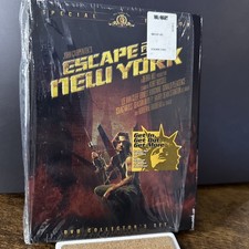 Escape from New York DVD, 1981 John Carpenters open, sealed special edition   