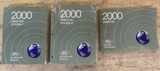 2000 FORD WINDSTAR WORKSHOP SERVICE MANUAL SET VOL 1 2 & WIRING DIAGRAM SET OEM