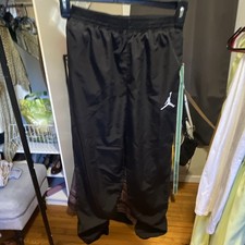 Jordan Jumpman Nike Boys Black Track Pants L Regular Nylon Pockets