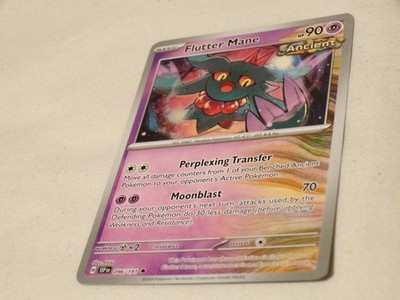 Pokémon TCG Flutter Mane [Ancient] 096/191   SV08 Surging Sparks Uncommon Card M