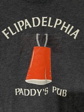 Vintage Flipadelphia Paddy&rsquo;s Pub Women&rsquo;s S T-shirt Grey Always Sunny In Philly