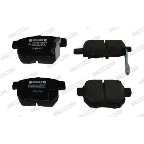 Plaquettes de frein Ferodo FDB4335 à friction stable anti-bruit pour Toyota
