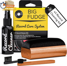 Vinyl Record Cleaning Kit - 4-In-1 Vinyl Record Cleaner Kit for Records