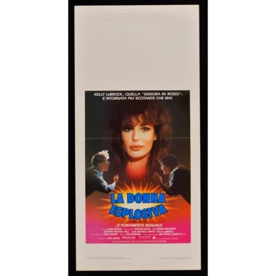 Plakat Die Explosive Frau Weird Science Hughes Hall Lebrock Neugeborenes B252