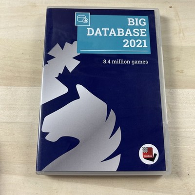 ChessBase Big Database 2021 DVD ROM - 8.4 Million Games for Windows